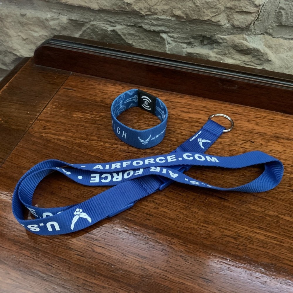 U.S. Air Force Lanyard & Wrist Band